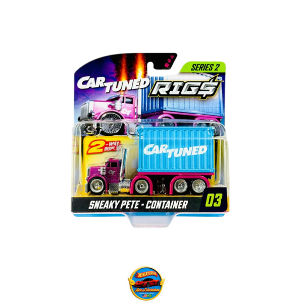 CarTuned 2026 Series 2 Container Rigs Sneaky Pete Pink/Blue Container #03
