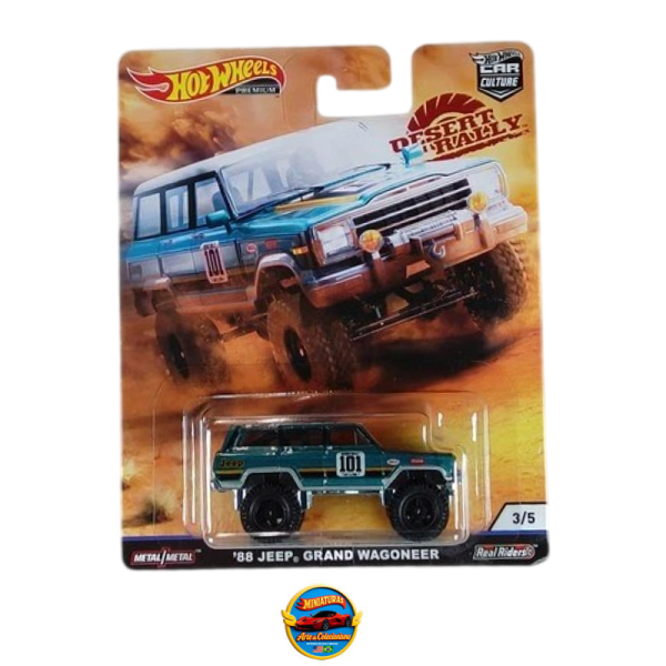 Hot Wheels 2019 Car Culture Desert Rally '88 Jeep Grand Wagoneer
