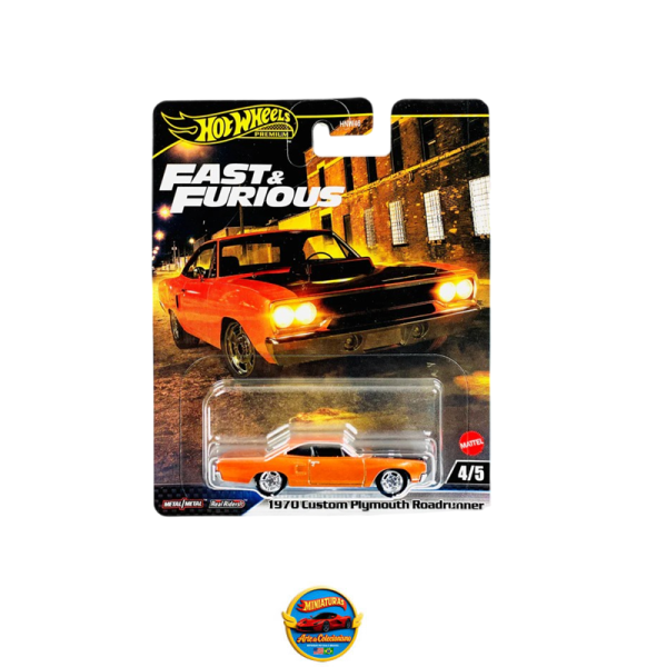 Hot Wheels Fast &amp; Furious Case L – 1970 Custom Plymouth Road Runner | Disponível no Brasil – Envio Imediato