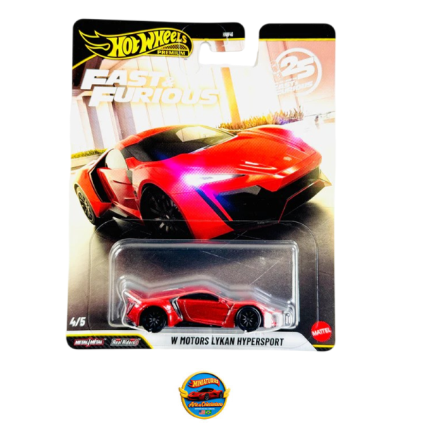 Hot Wheels 2026 Fast &amp; Furious 25th Anniversary Case N – W Motors Lykan HyperSport