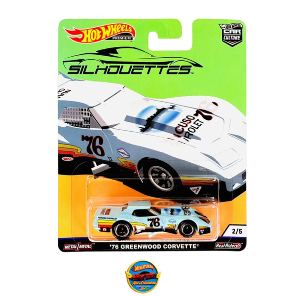 Hot Wheels 2018 Car Culture Silhouettes – ’76 Greenwood Corvette