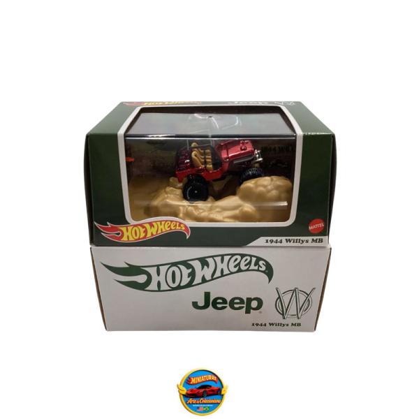 Hot Wheels 2021 RLC Exclusive – 1944 Willys Jeep MB Red