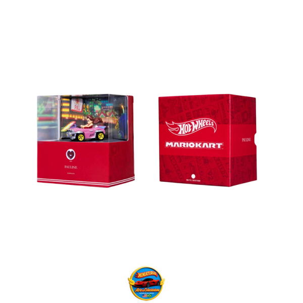 SDCC 2025 Exclusive Mattel – Hot Wheels Mario Kart Pauline Figure