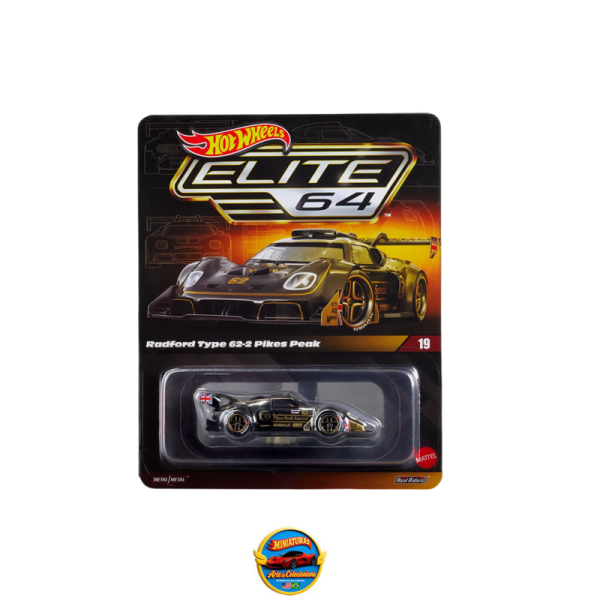 Hot Wheels Elite 64 Radford Type 62-2 Pikes Peak | Disponível no Brasil – Envio Imediato
