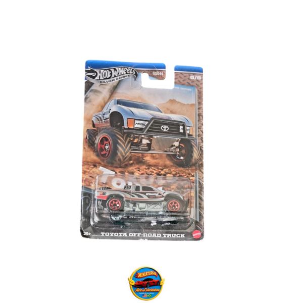Hot Wheels Toyota Off-Road Truck – Silver Series