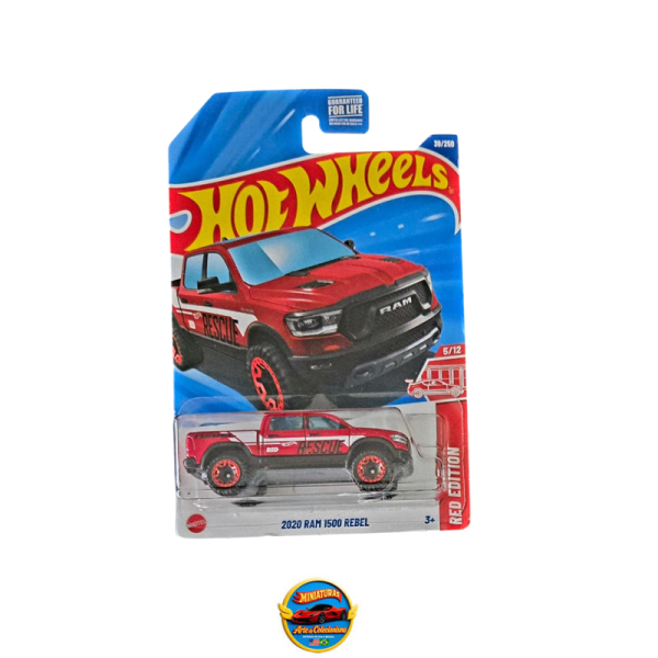 Hot Wheels 2020 RAM 1500 Rebel – Red Edition